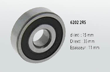 Roulement 6203 2rs